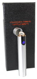 Praktyczna Zapalniczka Plazmowa USB Elegancka ZC113 SREBRNA