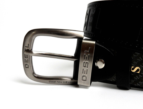 Pasek Męski Skórzany COMPLEX (PL) D ESEL Skóra Licowa 40 mm