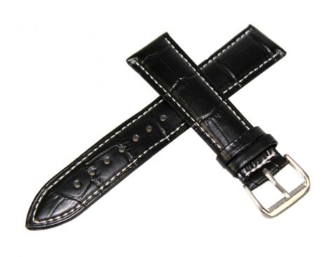 Czarny Z Białą Nitką