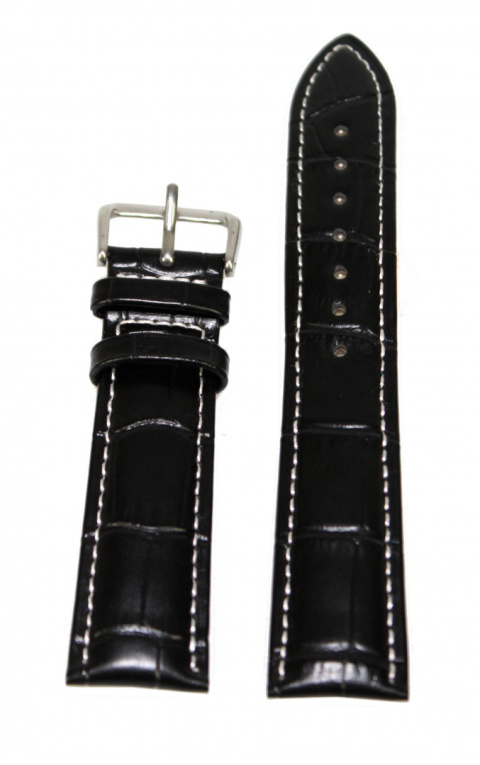 Czarny Z Białą Nitką