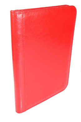 Notatnik - Solidny Notes Biwuar Organizer MARCO (PL) Skóra Licowa Czerwony B01-b 32 x 24 cm