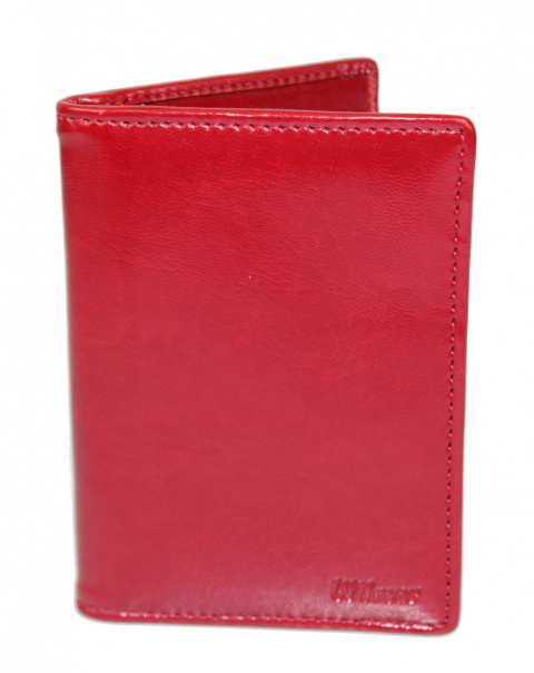 Etui Na Dokumenty WILMAR (PL) Duże Pionowe Dwie Części Z Miejscem Na Monety Płaski Portfel RFID WIL 9 x 12 [cm]