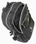 Praktyczny Plecak Materiałowy BAG STREET 2216 CZARNY 35 x 26 x 15 cm