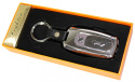 Praktyczna Elektryczna Zapalniczka Plazmowa USB Z Kablem Mikro USB Latarka BRELOK Do Kluczyków Samochodowych AUDI SREBRNA