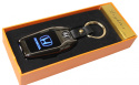 Praktyczna Elektryczna Zapalniczka Plazmowa USB Z Kablem Mikro USB Latarka BRELOK Do Kluczyków Samochodowych HONDA CZARNA