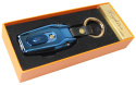 Praktyczna Elektryczna Zapalniczka Plazmowa USB Z Kablem Mikro USB Latarka BRELOK Do Kluczyków Samochodowych TOYOTA NIEBIESKA