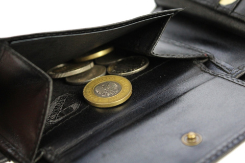 Portfel Męski Skórzany EL FORREST Średni Poziomy Z Zapięciem Z Wyciąganą Wkładką CZARNY RIFD 875 67 12 x 10 xm 3,5 [cm]