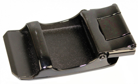 Klamra Bezniklowa Do Paska Męskiego Wizytowego Z Mechanizmem Samozaciskowym SREBRNA AUTOMAT/SAMOZACISK Garnitur 35 mm KASZ35/47