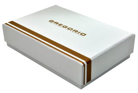 Portfel Damski Skórzany GREGORIO 14 cm Klamra i Klapka Skóra Naturalna Lakierowany PT-108 ZIELONY 14 x 9 x 4 [cm]