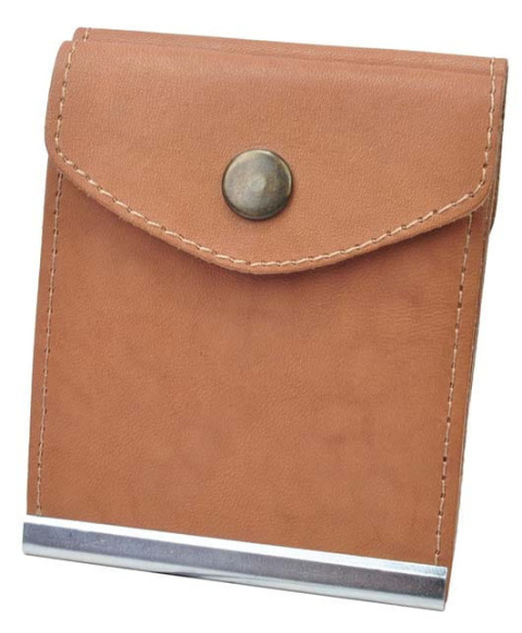 Banknotówka Duża Na Dwie strony ZANDE (PL) Skóra Naturalna B4 7 x 9 x 1.5 [cm]