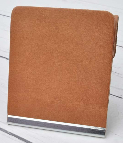 Banknotówka Duża Na Dwie strony ZANDE (PL) Skóra Naturalna B3 7 x 9 x 1.5 [cm]