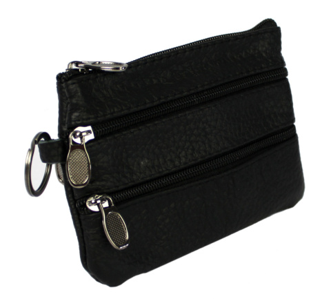 Etui Na Klucze Skórzane Polska Galanteria (PL) Skóra Naturalna Cztery Zamki Na Jeden Komplet Kluczy N149 11,5 x 9 x 1 [cm]