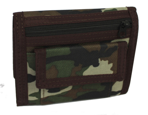 Portfel Parciany Sportowy X-TREME Materiałowy Duży Kieszonka Na Bilon Na Zewnątrz 12.5 x 10 x 2 [cm]