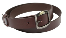 Pasek Damski Skórzany Gładki COMPLEX (PL) 30 mm CIEMNY BRĄZOWY Szerokość Standardowa