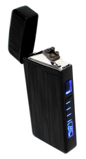 Praktyczna Elektryczna Zapalniczka Plazmowa USB Elegancka Z Kablem Mikro USB 20153 Czarna