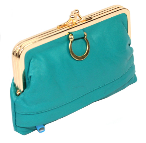 Sakiewka Uniwersalna Klamerka Skóra Naturalna 045 9,5 x 15 cm