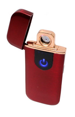 Praktyczna Elektryczna Zapalniczka Plazmowa USB Elegancka Z Kablem Mikro USB 20240 CZERWONA