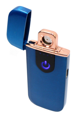 Praktyczna Elektryczna Zapalniczka Plazmowa USB Elegancka Z Kablem Mikro USB 20240 NIEBIESKA