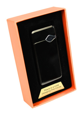 Praktyczna Elektryczna Zapalniczka Plazmowa USB Elegancka Z Kablem Mikro USB QL-268 SREBRNA