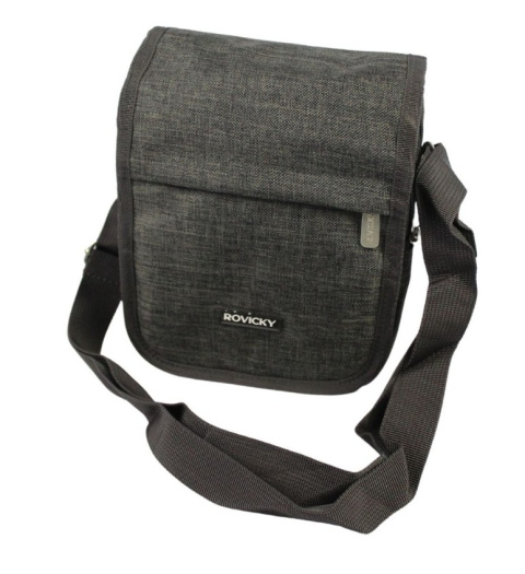 Torba Męska Materiałowa ROVICKY Pionowa Z Klapką R-6524 23 x 18 x 10 [cm]