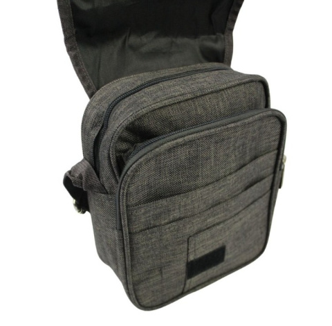 Torba Męska Materiałowa ROVICKY Pionowa Z Klapką R-6524 23 x 18 x 10 [cm]