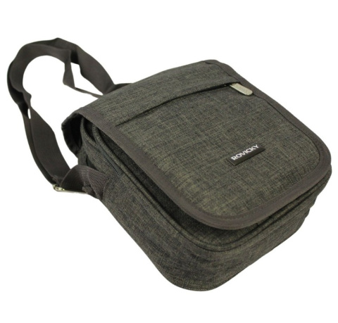 Torba Męska Materiałowa ROVICKY Pionowa Z Klapką R-6524 23 x 18 x 10 [cm]