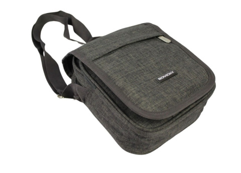 Torba Męska Materiałowa ROVICKY Pionowa Z Klapką R-6524 23 x 18 x 10 [cm]