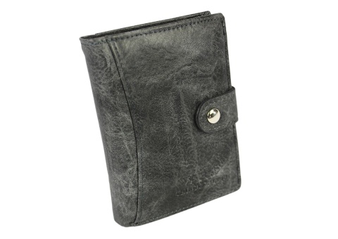 Portfel Męski WILD E-skóra Duży Pionowy Z Zapięciem WI1141-1 12,5 x 9,5 x 2 [cm]