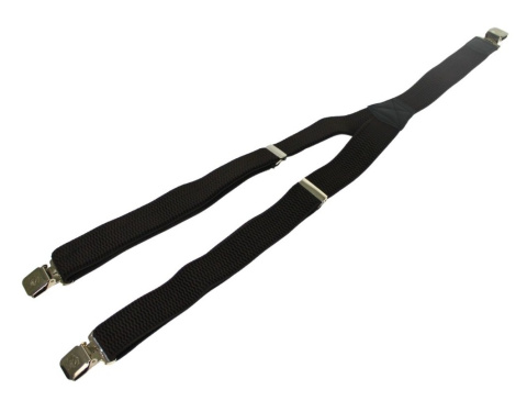 Szelki Do Spodni Polska Galanteria (PL) Z Materiału Regulowane Pojedyncze Typ Y CZEKOLADOWE