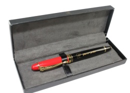 Elegancki Długopis Pierre Cardin Zapakowany W Ozdobne Pudełko Prezentowe 14122 CZARNO-CZERWONY
