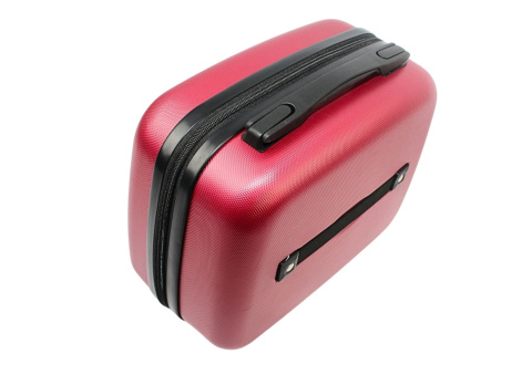 Mały Ekskluzywny Kuferek PolskaGalanteria.pl HC520 MALINOWY 30x23x16 11 Litrów