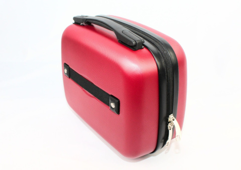 Mały Ekskluzywny Kuferek PolskaGalanteria.pl HC520 MALINOWY 30x23x16 11 Litrów