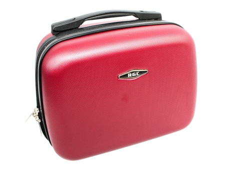 Mały Ekskluzywny Kuferek PolskaGalanteria.pl HC520 MALINOWY 30x23x16 11 Litrów