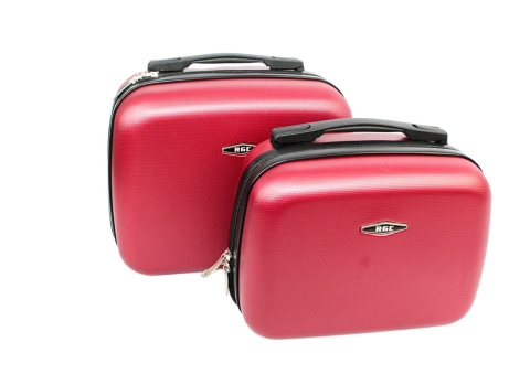 Mały Ekskluzywny Kuferek PolskaGalanteria.pl HC520 MALINOWY 30x23x16 11 Litrów