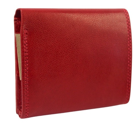 Portfel Uniwersalny KOMIN EMPORIO VALENTINI Skóra Licowa CZERWONY 39 146 10 x 8,5 x 2,5 [cm]