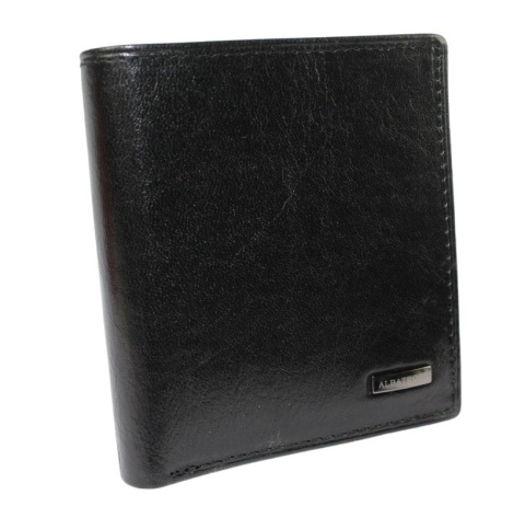 Praktyczny Portfel Uniwersalny ALBATROSS Skóra Licowa KOMIN A-3827 10 x 9 x 2 [cm]