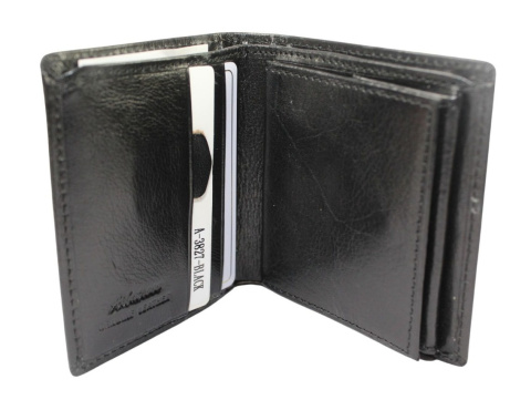 Praktyczny Portfel Uniwersalny ALBATROSS Skóra Licowa KOMIN A-3827 10 x 9 x 2 [cm]