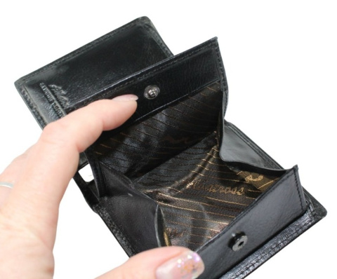 Praktyczny Portfel Uniwersalny ALBATROSS Skóra Licowa KOMIN A-3827 10 x 9 x 2 [cm]