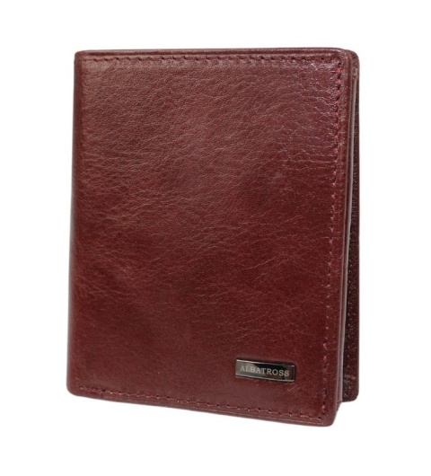 Praktyczny Portfel Uniwersalny ALBATROSS Skóra Licowa KOMIN A-3827 10 x 9 x 2 [cm]