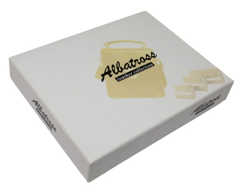 Praktyczny Portfel Uniwersalny ALBATROSS Skóra Licowa KOMIN A-3827 10 x 9 x 2 [cm]