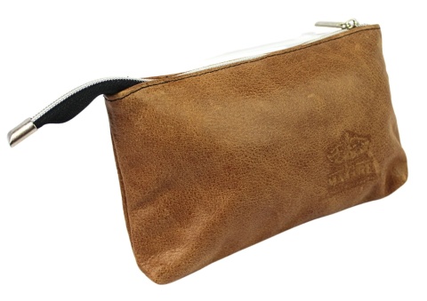 Skórzana Prostokątna Kosmetyczka MAGRE (PL) Ze Skóry Naturalnej 19 X 12 [cm]