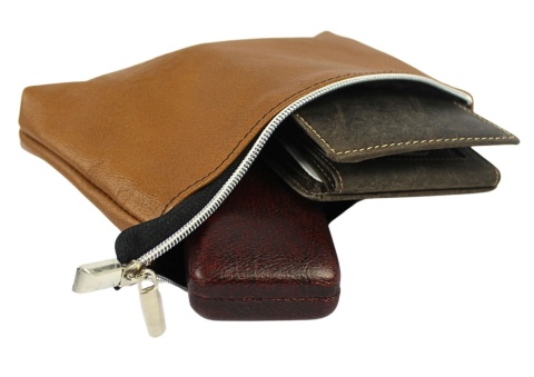 Skórzana Prostokątna Kosmetyczka MAGRE (PL) Ze Skóry Naturalnej 19 X 12 [cm]