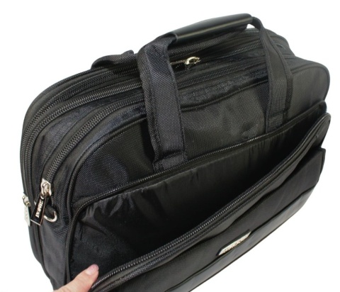 Torba Na Laptopa 16,5" Na Dokumenty Do Pracy Solidna Duża SIMON 602 43 x 32 x 18 [cm]