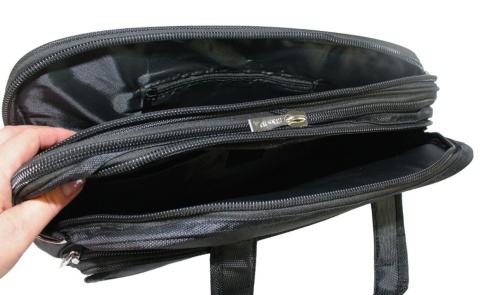 Torba Na Laptopa 16,5" Na Dokumenty Do Pracy Solidna Duża SIMON 602 43 x 32 x 18 [cm]