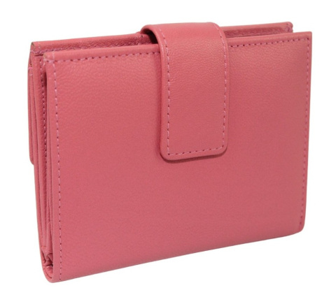 Portfel Damski Skórzany PolskaGalanteria.pl Skóra Licowa SL-1574 14 x 11 x 4 [cm]