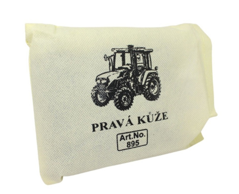 Portfel Męski PolskaGalanteria(PL) Skóra Licowa Duży Poziomy Z Zapinką Dwa Skrzydełka ''MOTYW TRAKTOR'' 895