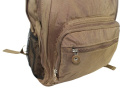 Praktyczny Plecak Materiałowy BAG STREET 2212 BRĄZOWY 42 x 32 x 13 [cm]