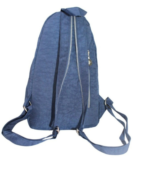 Praktyczny Plecak Materiałowy Kresz Wodoodporny BAG STREET 2257 GRANATOWY 35 x 21 x 12 [cm]