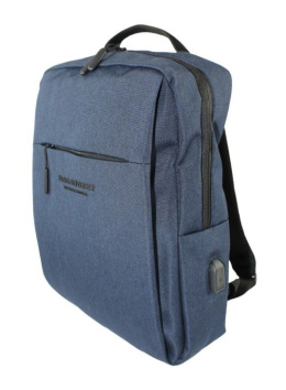 Plecak Solidny Do Pracy Z Funkcją Noszenia Laptopa Bag Street 4101 Posiada Złącze USB 15'' 42 x 34 x 15 [cm]