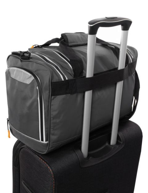Pojemna Torba Podróżna RGL Samolotowy Bagaż Podręczny PL04 SZARY 40 x 30 x 20 [cm]